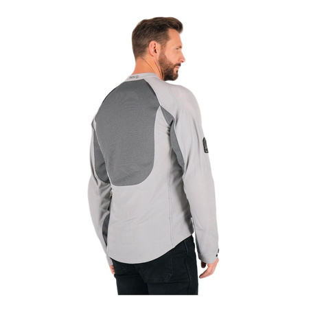 Kurtka tekstylna KNOX TOR LIGHT GREY szary
