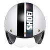 Kask otwarty SHOEI J.O 2 CROSS LOGO 2 TC-6 biały granatowy