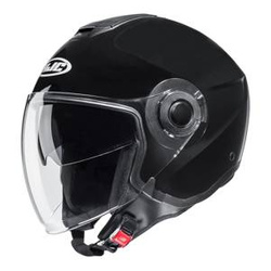 Kask otwarty HJC I40 METAL BLACK czarny
