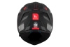 Kask szczękowy MT ATOM 2 SV BAST BLACK/GREY czarny szary czerwony