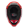 Kask cross FOX V1 SHIELD FLUO RED czerwony fluo czarny