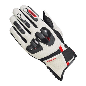 Rękawice miejskie HELD SAMBIA II BLACK/GREY/RED czarny szary czerwony