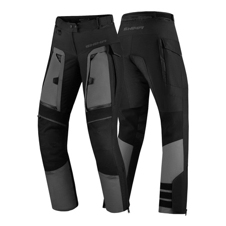 Spodnie tekstylne damskie SHIMA HERO 2.0 LADY GREY czarny szary