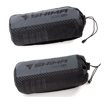 Kombinezon przeciwdeszczowy SHIMA HYDRODRY BLACK czarny