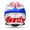 Kask cross AIROH TWIST 3 DIZZY BLUE/RED GLOSS czerwony niebieski biały