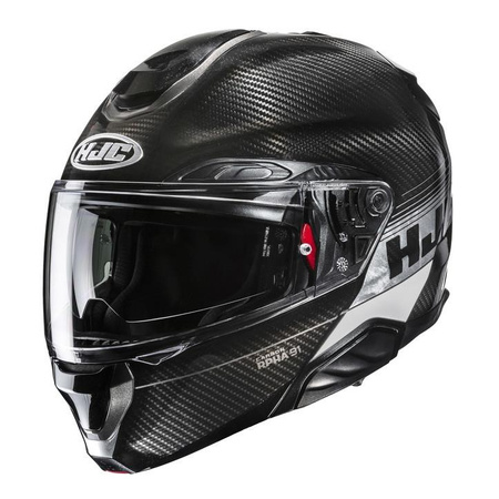 Kask szczękowy HJC RPHA 91 CARBON RL WHITE biały