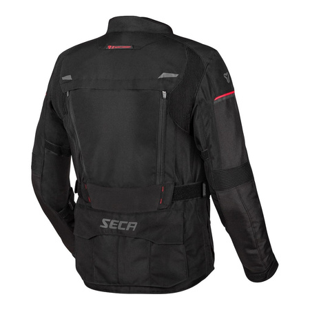 Kurtka tekstylna SECA DISCOVERY BLACK czarny