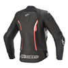 Kurtka skórzana damska ALPINESTARS MISSILE V2 LADY BLACK/DIVA PINK czarny różowy