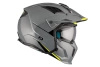 Kask otwarty z wpinaną szczęką MT STREETFIGHTER SV S SOLID GLOSS GREY