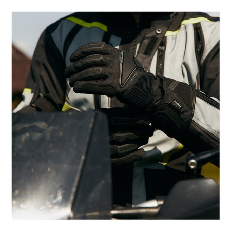 Rękawice ocieplane i wodoodporne OZONE TOURING WP BLACK czarny