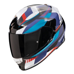 Kask integralny SCORPION EXO-491 ABILIS BLACK/BLUE/RED czarny niebieski czerwony