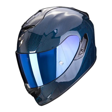 Kask integralny SCORPION EXO 1400 EVO CARBON AIR SOLID BLUE niebieski