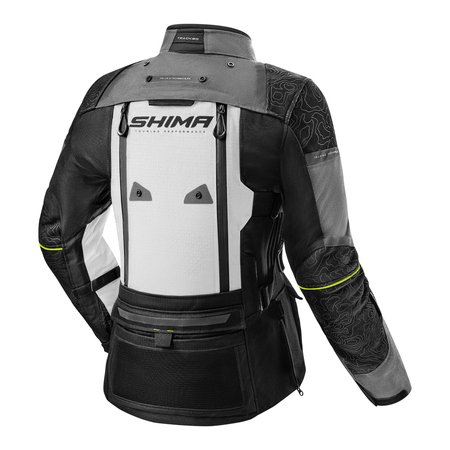 Kurtka tekstylna damska SHIMA TRACKER LADY GREY szary