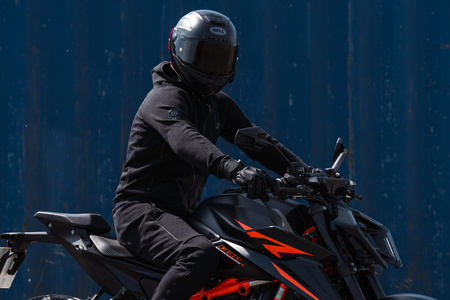 Bluza motocyklowa KNOX SHIELD HOODY BLACK czarny