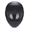 Kask otwarty SCORPION EXO-COMBAT EVO SOLID BLACK MATT czarny mat