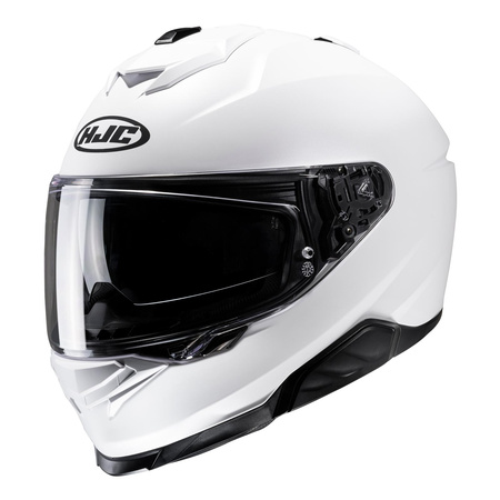 Kask integralny HJC I71 SEMI FLAT PEARL WHITE biały mat