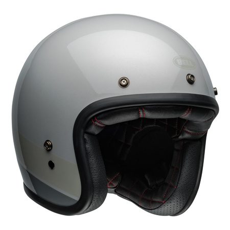 Kask otwarty BELL CUSTOM 500 ECE6 APEX SILVER FLAKE srebrny