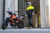Buty motocyklowe krótkie Shima Edge Vent Men czarny-zółty fluo