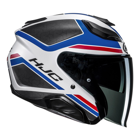 Kask otwarty HJC F31 CERON BLACK/WHITE czarny biały
