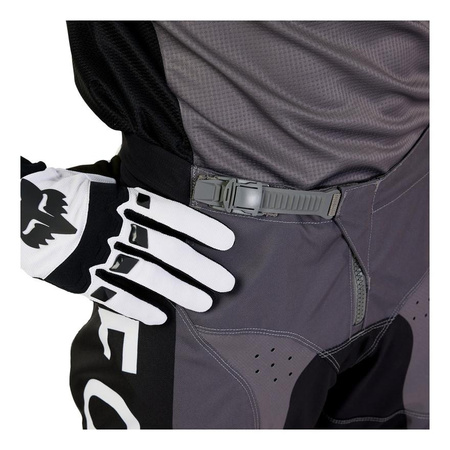 Spodnie cross dziecięce FOX JUNIOR 180 NITRO BLACK/GREY czarny szary