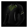 Kurtka tekstylna damska REBELHORN JAX LADY BLACK/FLUO YELLOW czarny żółty fluo