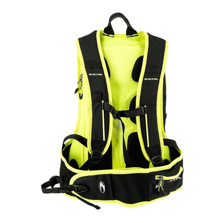 Plecak RICHA PADDOCK FLUO czarny żółty fluo