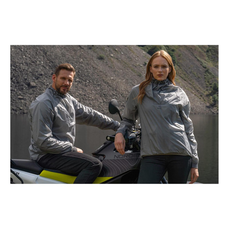 Kurtka tekstylna KNOX TOR LIGHT GREY szary