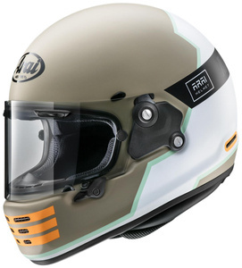 Kask integralny ARAI CONCEPT-X OVERLAND BEIGE KHAKI beżowy biały żółty czarny