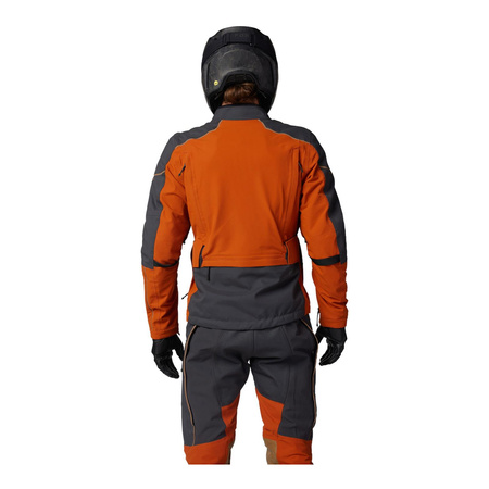 Kurtka tekstylna FOX DEFEND GORE-TEX ADV BURNT pomarańczowy szary