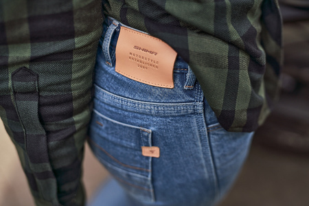 Jeansy motocyklowe damskie SHIMA DEVON LADY BLUE niebieski