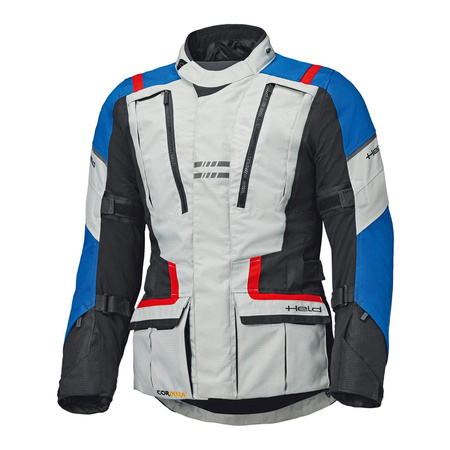 Kurtka tekstylna HELD HAKUNA MATATA III GREY/BLUE szary niebieski