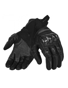 Rękawice miejskie SECA SUMMER SHORT II BLACK czarny