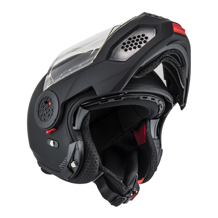 Kask szczękowy NZI MINIMOD MATT BLACK czarny mat