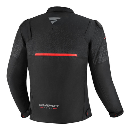 Kurtka tekstylna SHIMA DRIFT MEN BLACK czarny