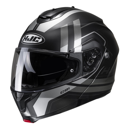 Kask szczękowy HJC C91 OCTO BLACK/GREY czarny szary