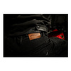 Jeansy motocyklowe SECA SQUARE II SHORT BLACK czarny