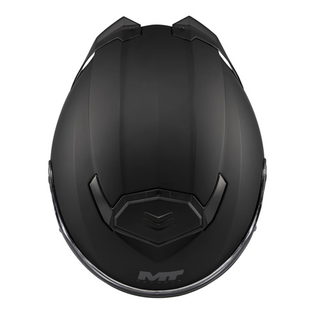 Kask szczękowy MT ATOM 2 SV PURE BLACK MATT czarny mat