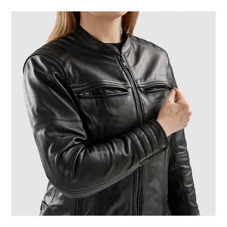 Kurtka skórzana damska REBELHORN HUNTER II LADY BLACK czarny