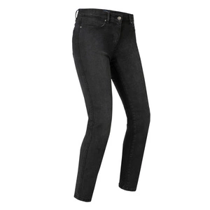 Jeansy motocyklowe damskie BROGER CALIFORNIA WASHED BLACK czarny