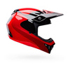Kask cross BELL MX-10 MIPS WAVE RED BLACK czerwony czarny