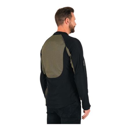 Kurtka tekstylna KNOX TOR SAGE zielony czarny