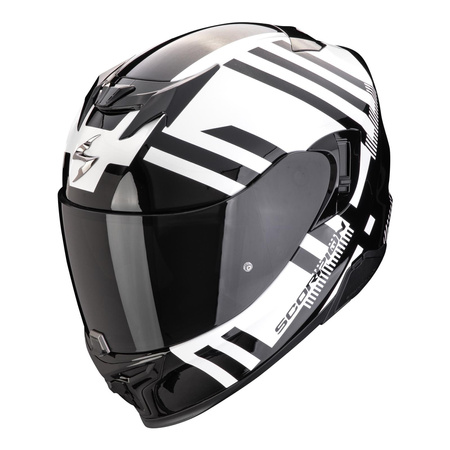 Kask integralny SCORPION EXO 520 EVO AIR BANSHEE PEARL WHITE/BLACK biały czarny