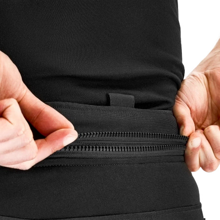 Spodnie tekstylne SHIMA DUNE BLUE czarny szary niebieski