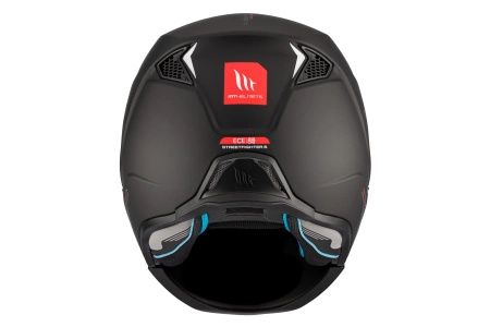 Kask otwarty MT STREETFIGHTER SV S SOLID MATT BLACK czarny mat