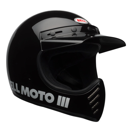 Kask integralny BELL MOTO-3 CLASSIC BLACK czarny