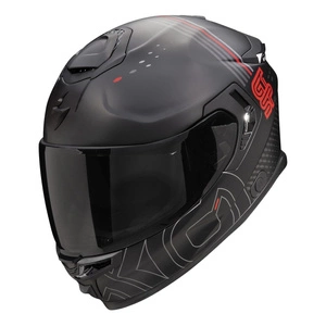 Kask integralny SCORPION EXO-GT SP AIR TECHLANE MATT BLACK/GREY/RED czarny szary czerwony