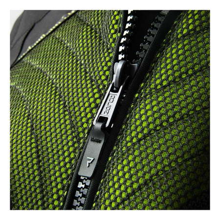 Kurtka tekstylna damska REBELHORN JAX LADY BLACK/FLUO YELLOW czarny żółty fluo