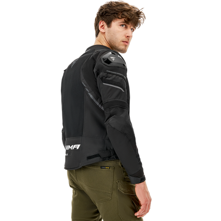 Kurtka tekstylna SHIMA MESH PRO 2.0 BLACK czarny