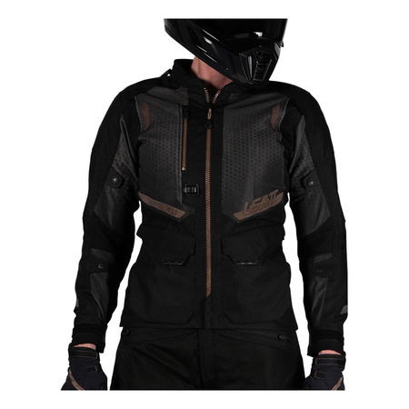 Kurtka tekstylna damska LEATT ADV FLOWTOUR 5.5 LADY STEALTH czarny