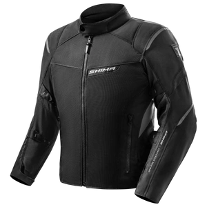 Kurtka tekstylna SHIMA RUSH 2.0 VENTED BLACK czarny
